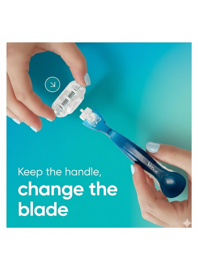 Venus Gillette Venus Smooth Blades x4 multicolour - Image 3